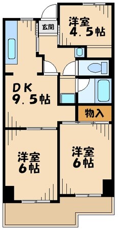 パールマンションの物件間取画像